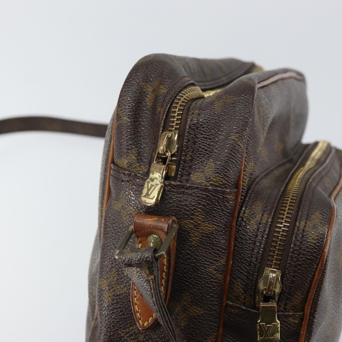 LOUIS VUITTON Monogram Nile Shoulder Bag M45244 LV Auth SW1900