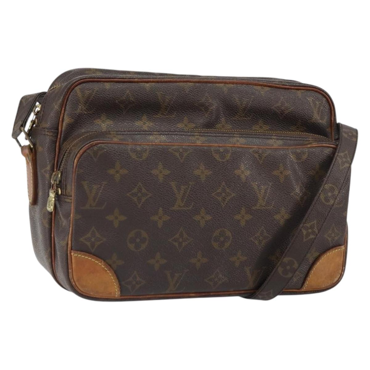 LOUIS VUITTON Monogram Nile Shoulder Bag M45244 LV Auth SW1900