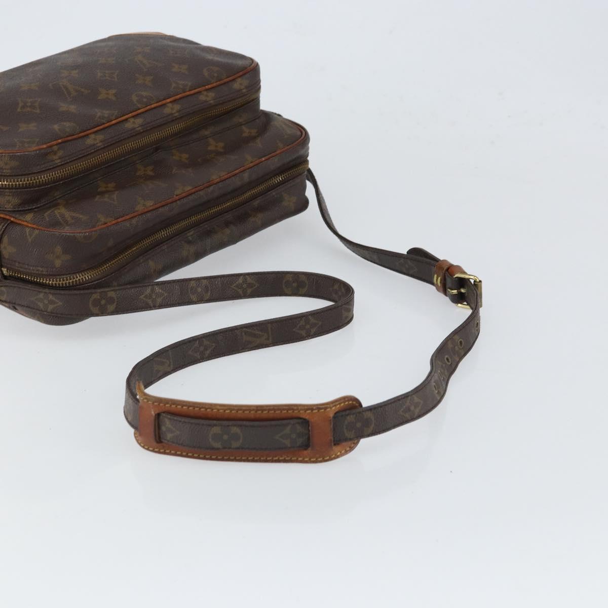 LOUIS VUITTON Monogram Nile Shoulder Bag M45244 LV Auth SW1900