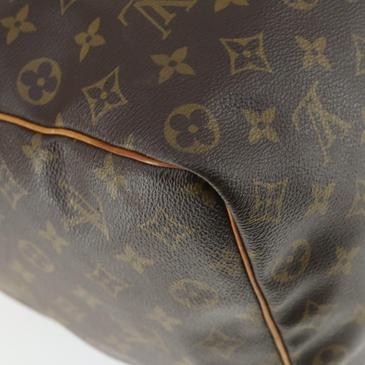 LOUIS VUITTON Monogram Keepall 50 Boston Bag M41426 LV Auth SW1904