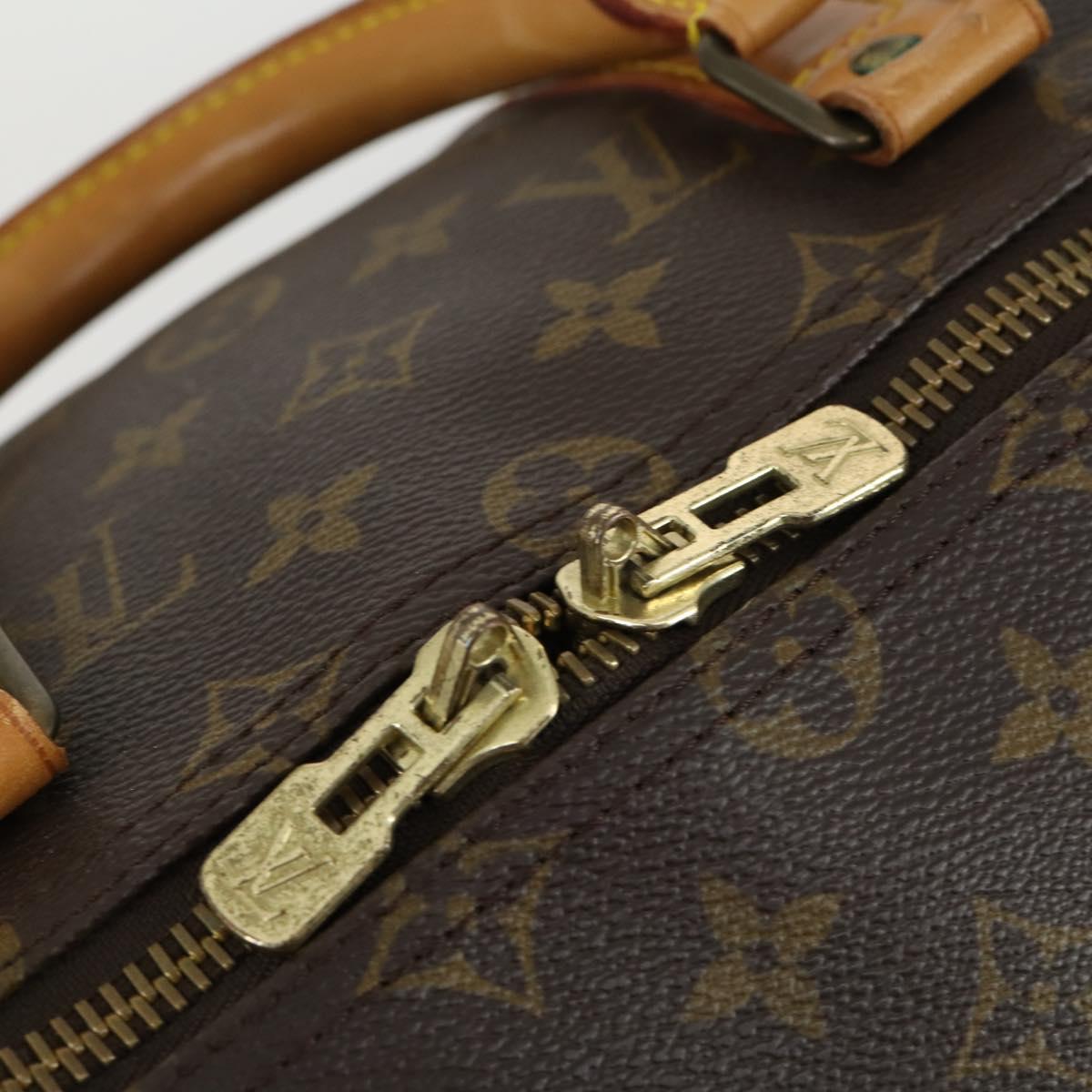 LOUIS VUITTON Monogram Keepall 50 Boston Bag M41426 LV Auth SW1904