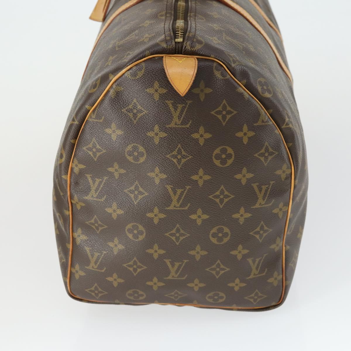 LOUIS VUITTON Monogram Keepall 50 Boston Bag M41426 LV Auth SW1904