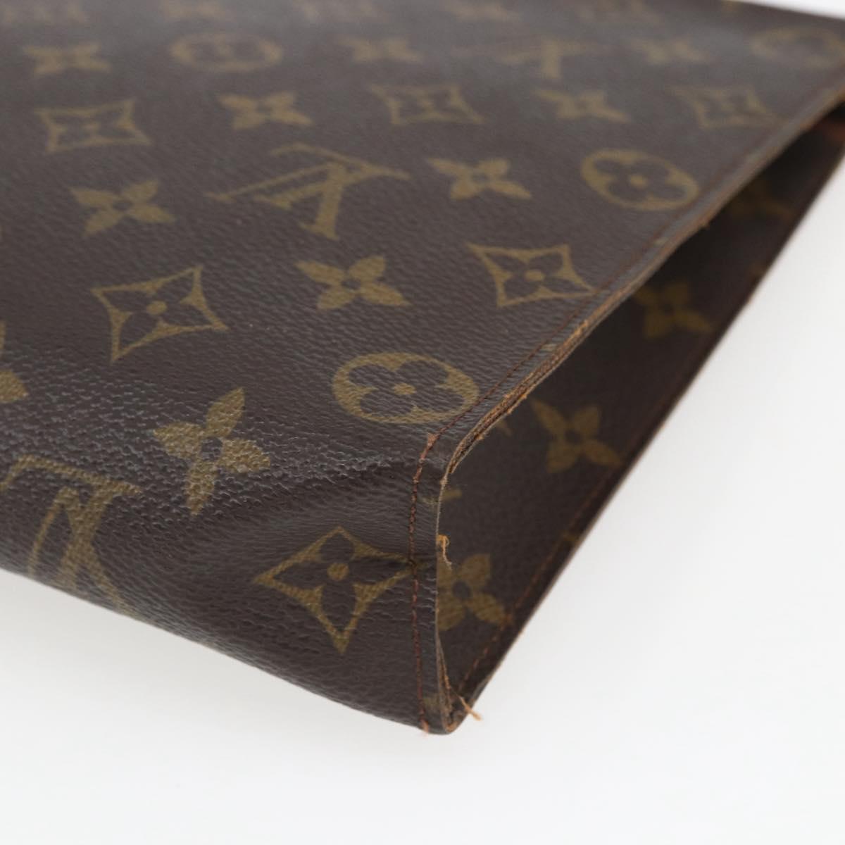 LOUIS VUITTON Monogram Poche Toilette 26 Pouch M47542 LV Auth SW1907