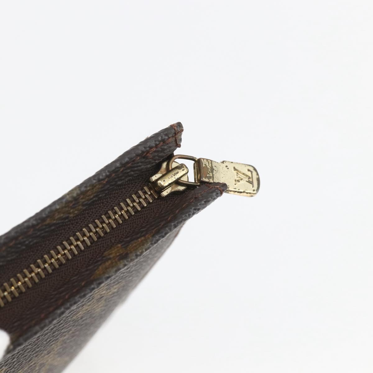 LOUIS VUITTON Monogram Poche Toilette 26 Pouch M47542 LV Auth SW1907