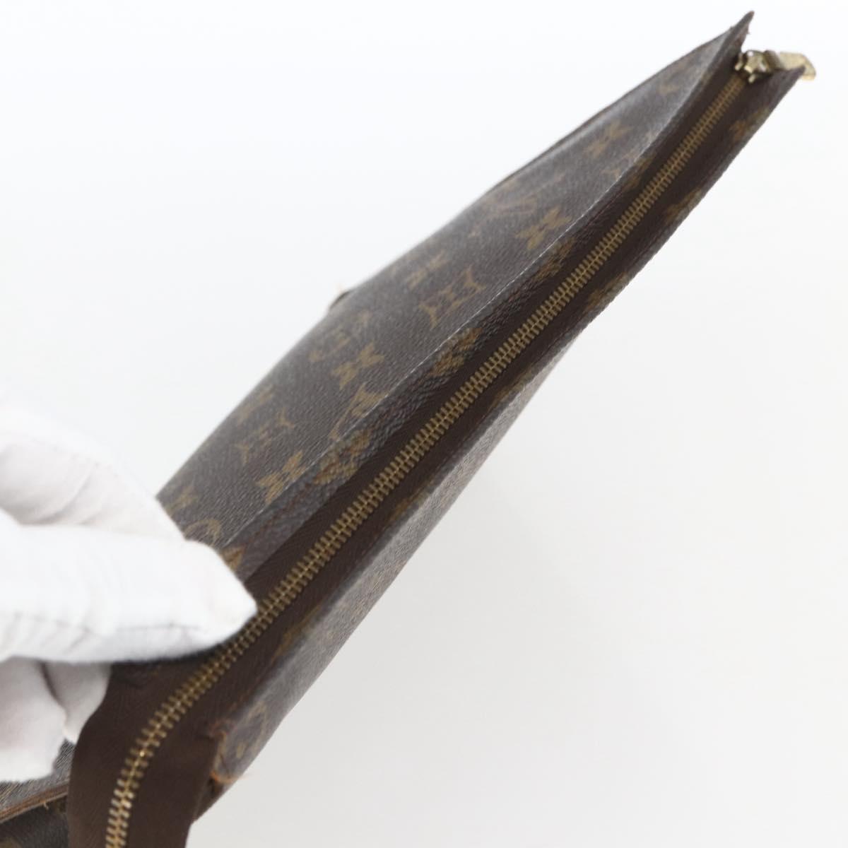 LOUIS VUITTON Monogram Poche Toilette 26 Pouch M47542 LV Auth SW1907