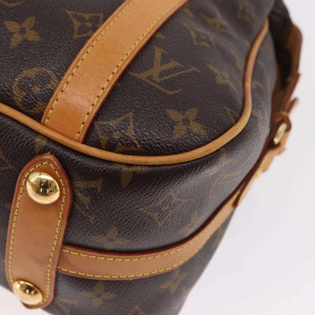 LOUIS VUITTON Monogram Stresa PM Tote Bag N42220 LV Auth SW1913