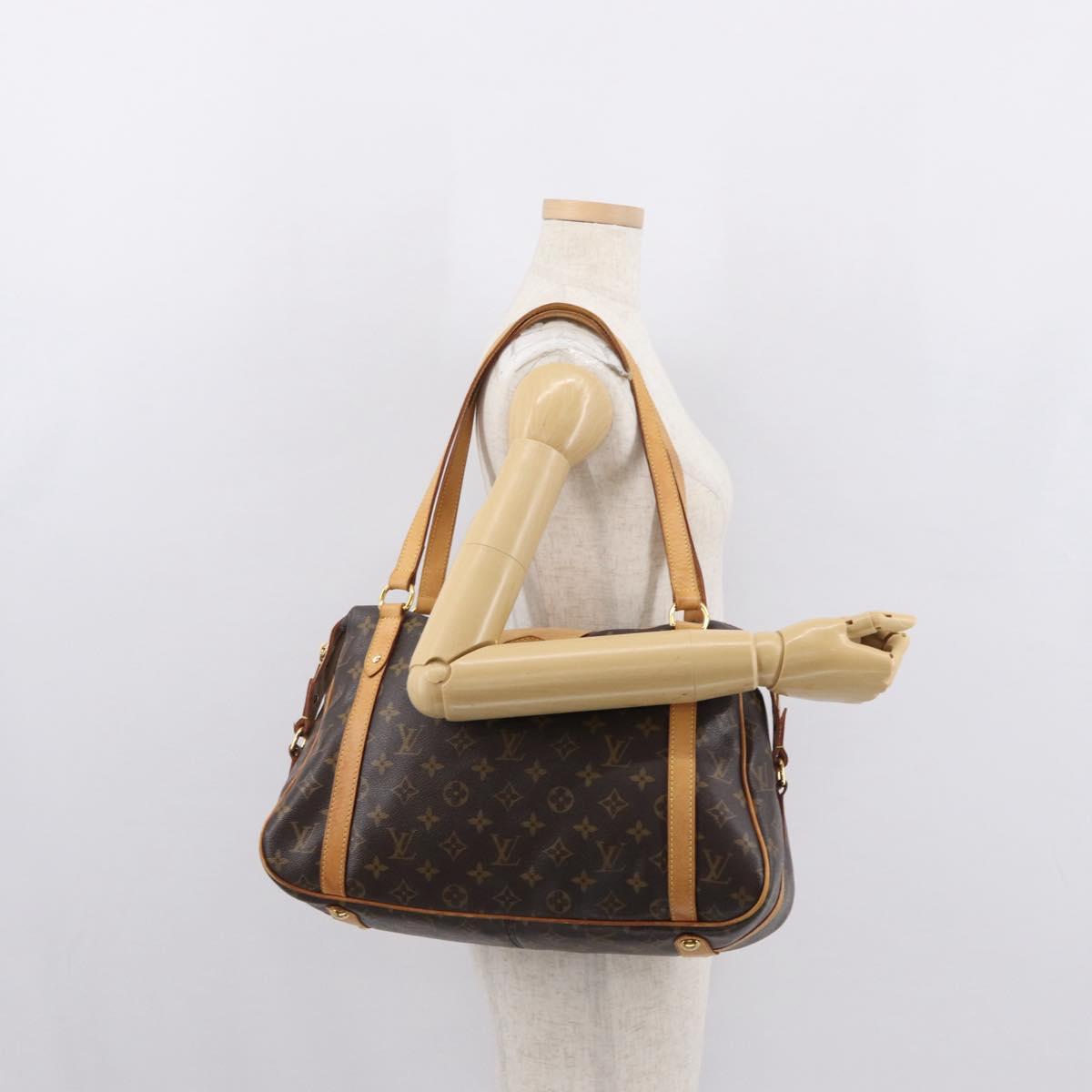 LOUIS VUITTON Monogram Stresa PM Tote Bag N42220 LV Auth SW1913