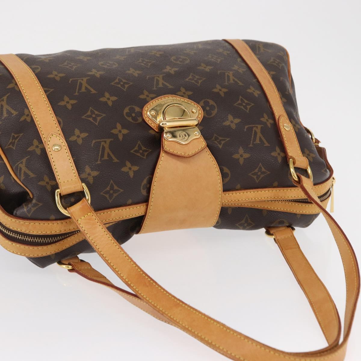 LOUIS VUITTON Monogram Stresa PM Tote Bag N42220 LV Auth SW1913