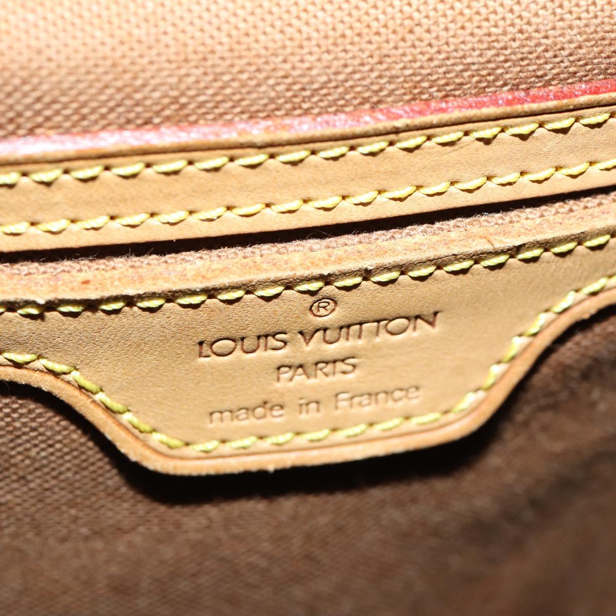 LOUIS VUITTON Monogram Montsouris GM Backpack M51135 LV Auth SW1914