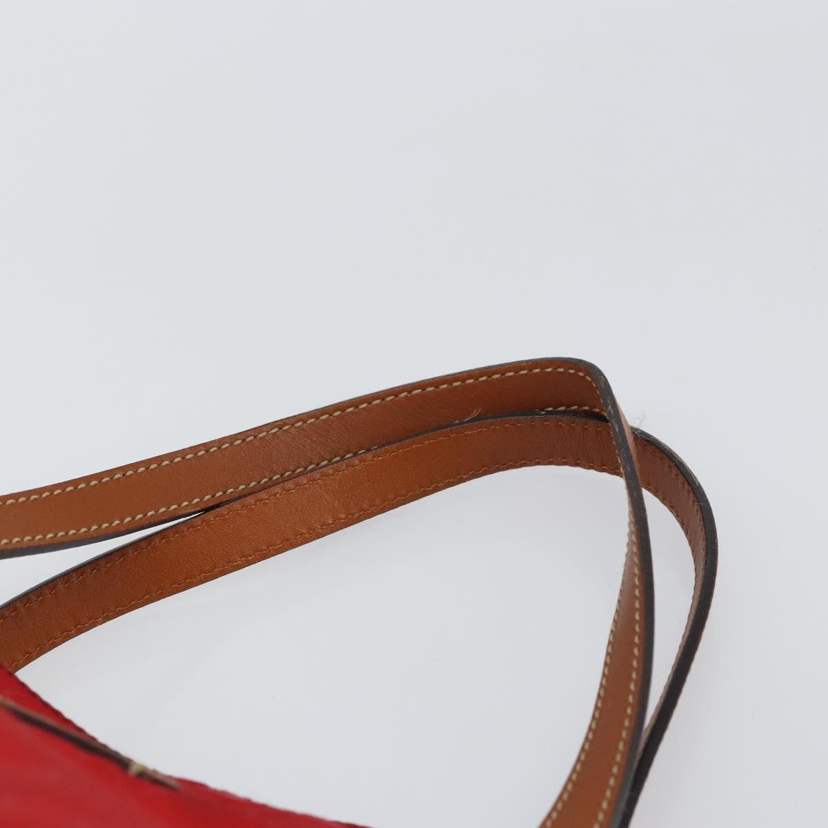 GUCCI GG Nylon Tote Bag Red 282439 Auth SW1916