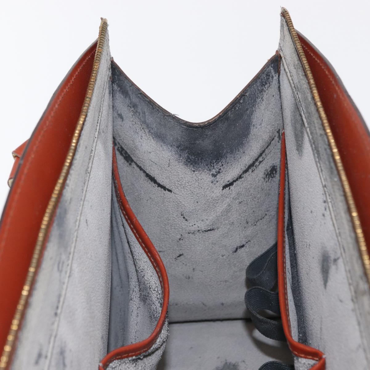 LOUIS VUITTON Epi Riviera Hand Bag Brown M48183 LV Auth SW1950