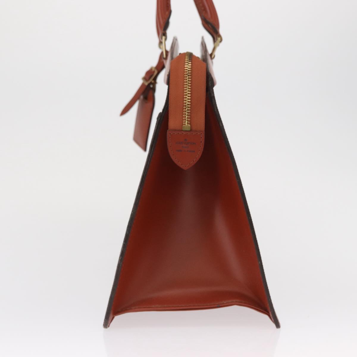 LOUIS VUITTON Epi Riviera Hand Bag Brown M48183 LV Auth SW1950