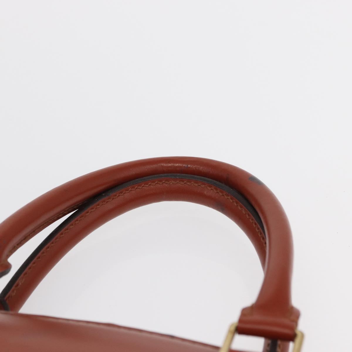 LOUIS VUITTON Epi Riviera Hand Bag Brown M48183 LV Auth SW1950