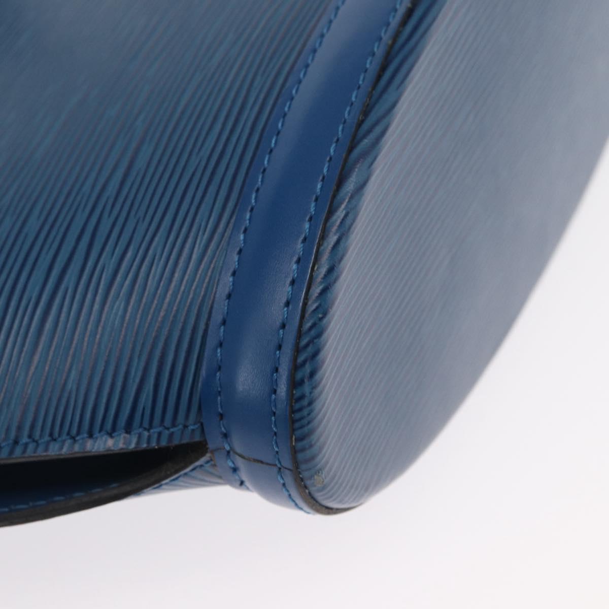 LOUIS VUITTON Epi Saint Jacques Shopping Shoulder Bag Blue M52275 LV Auth SW1951