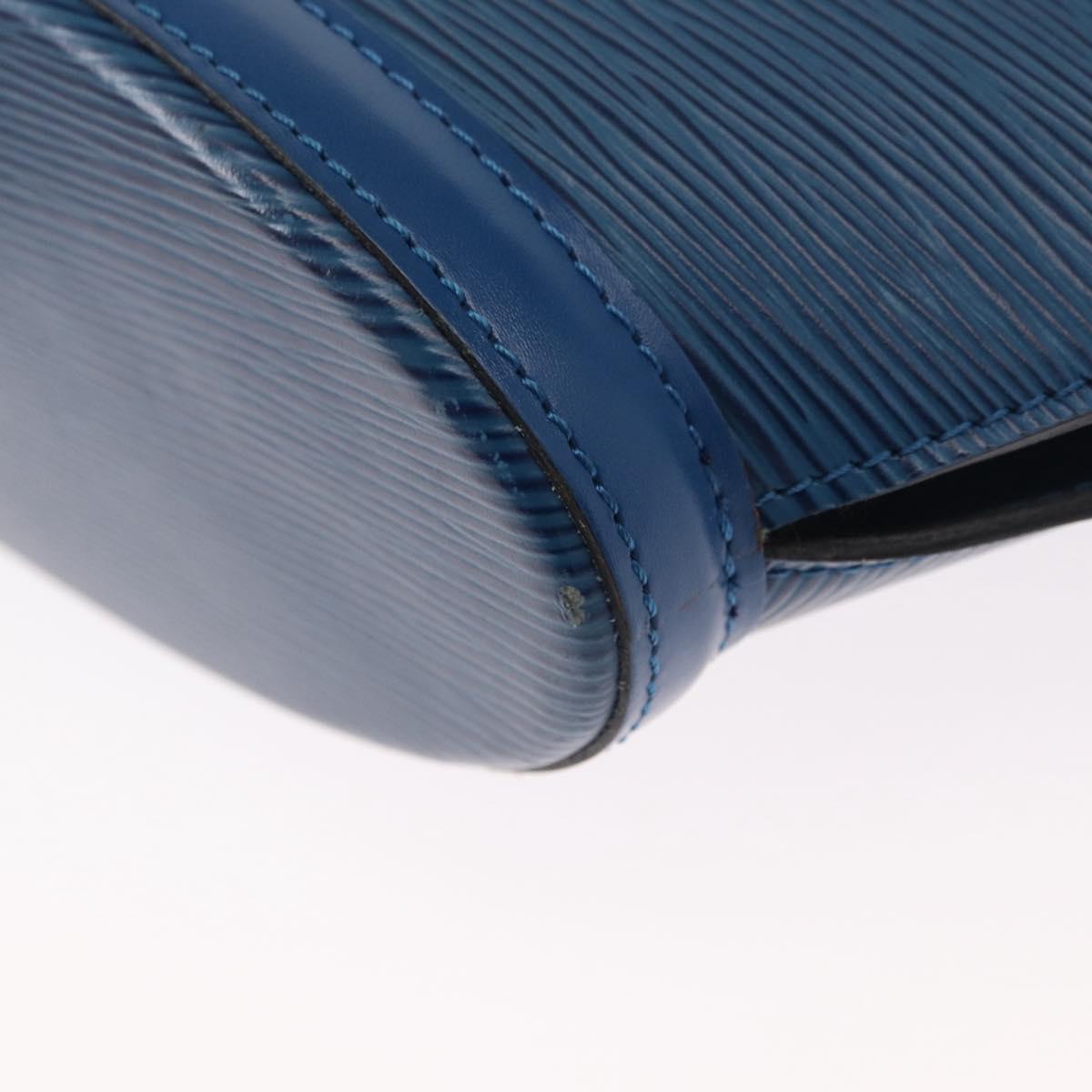 LOUIS VUITTON Epi Saint Jacques Shopping Shoulder Bag Blue M52275 LV Auth SW1951