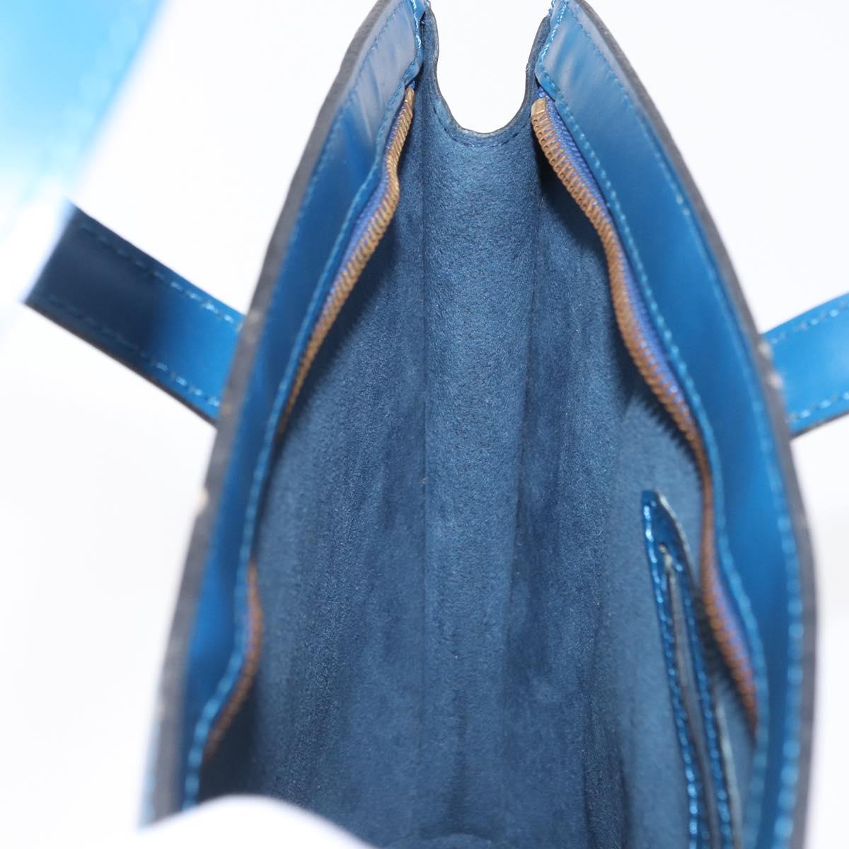 LOUIS VUITTON Epi Saint Jacques Shopping Shoulder Bag Blue M52275 LV Auth SW1951