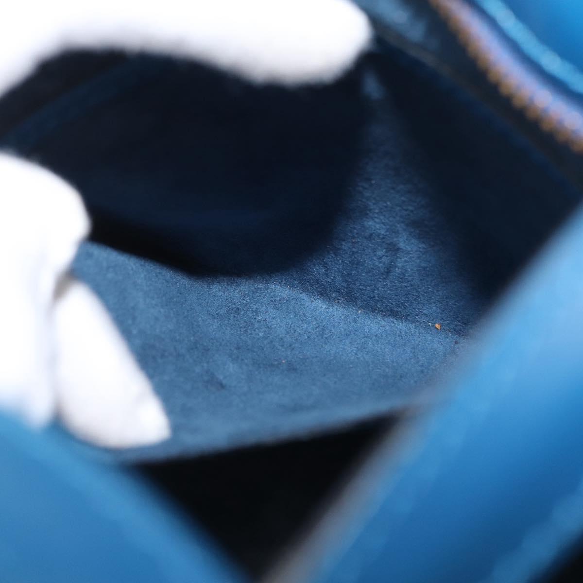 LOUIS VUITTON Epi Saint Jacques Shopping Shoulder Bag Blue M52275 LV Auth SW1951