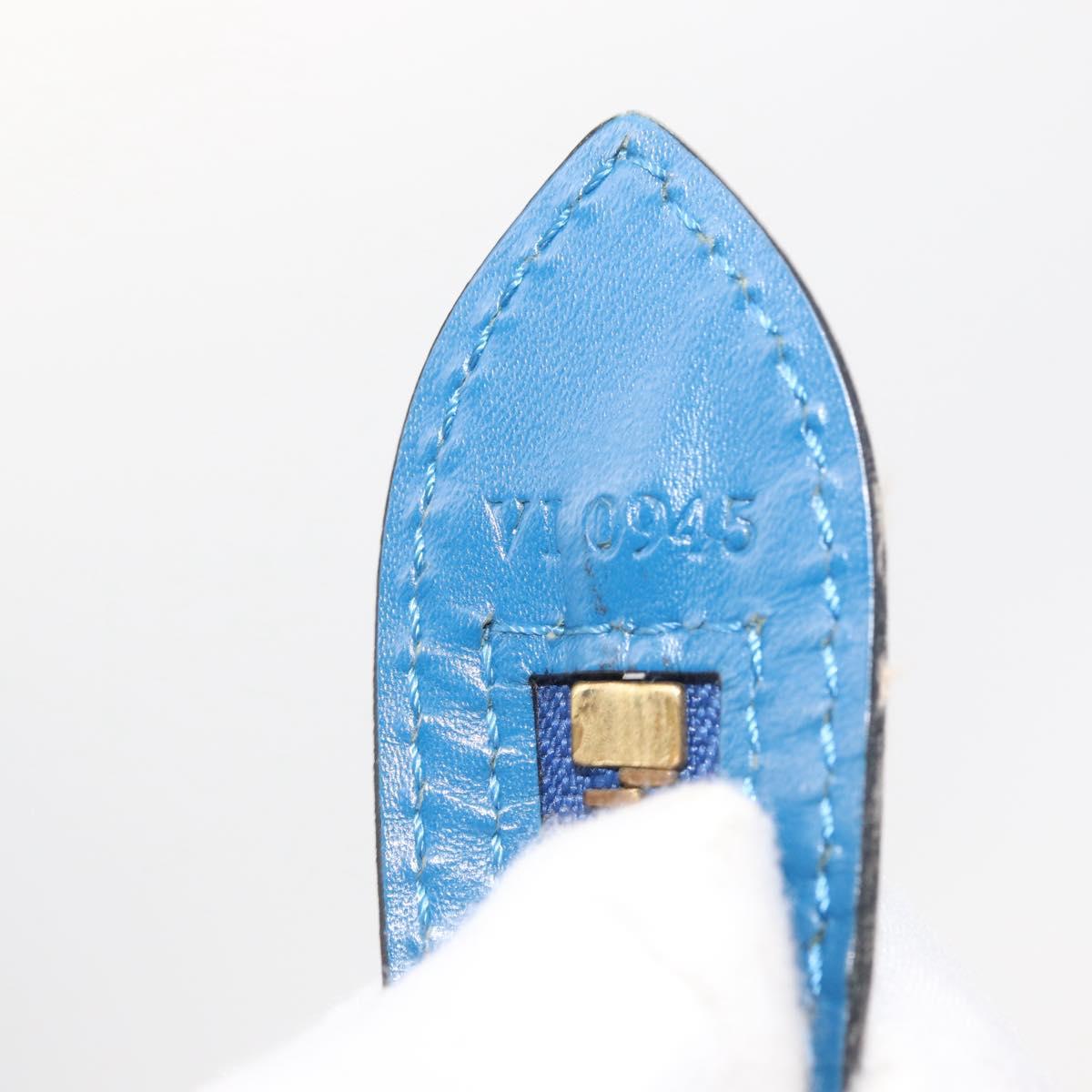 LOUIS VUITTON Epi Saint Jacques Shopping Shoulder Bag Blue M52275 LV Auth SW1951