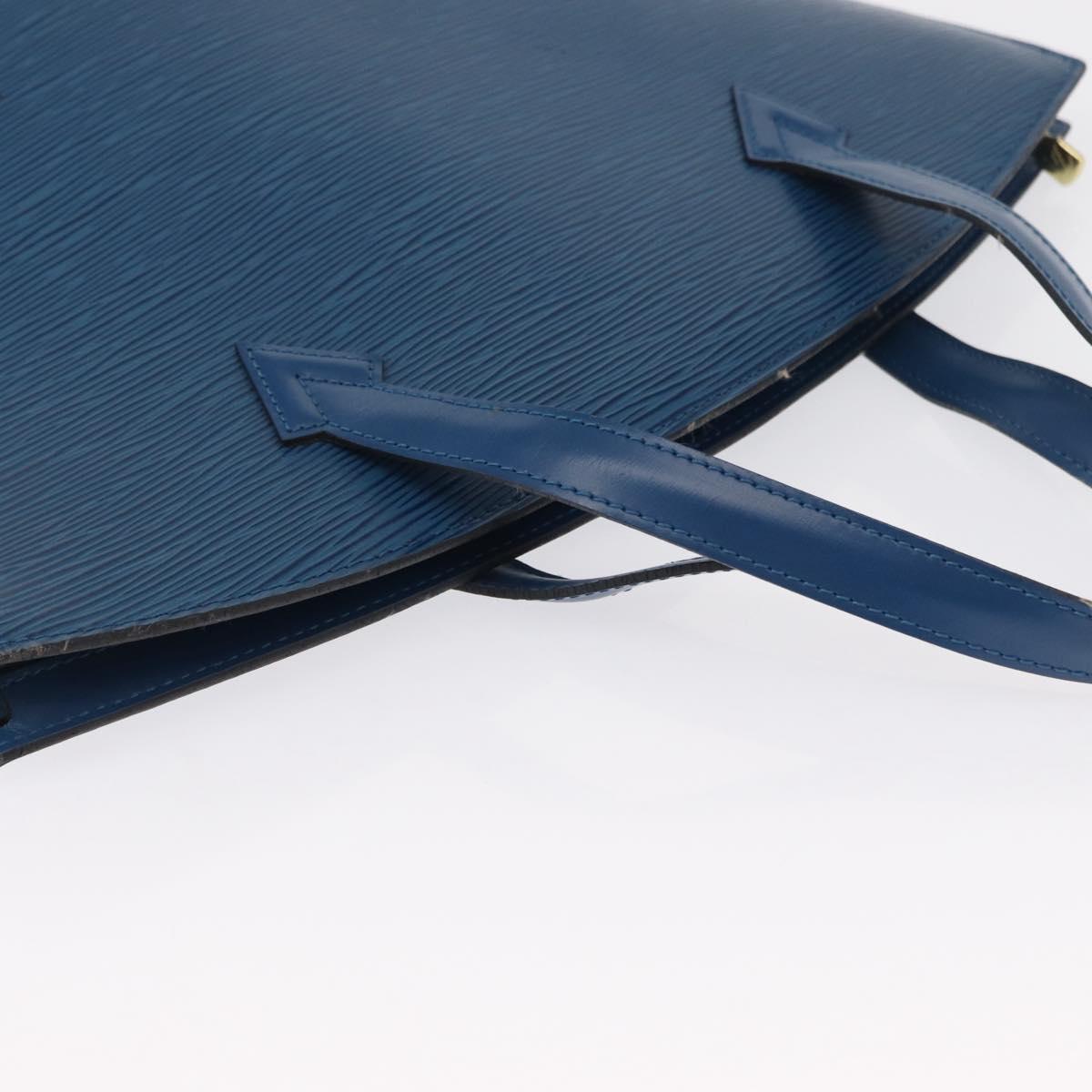 LOUIS VUITTON Epi Saint Jacques Shopping Shoulder Bag Blue M52275 LV Auth SW1951