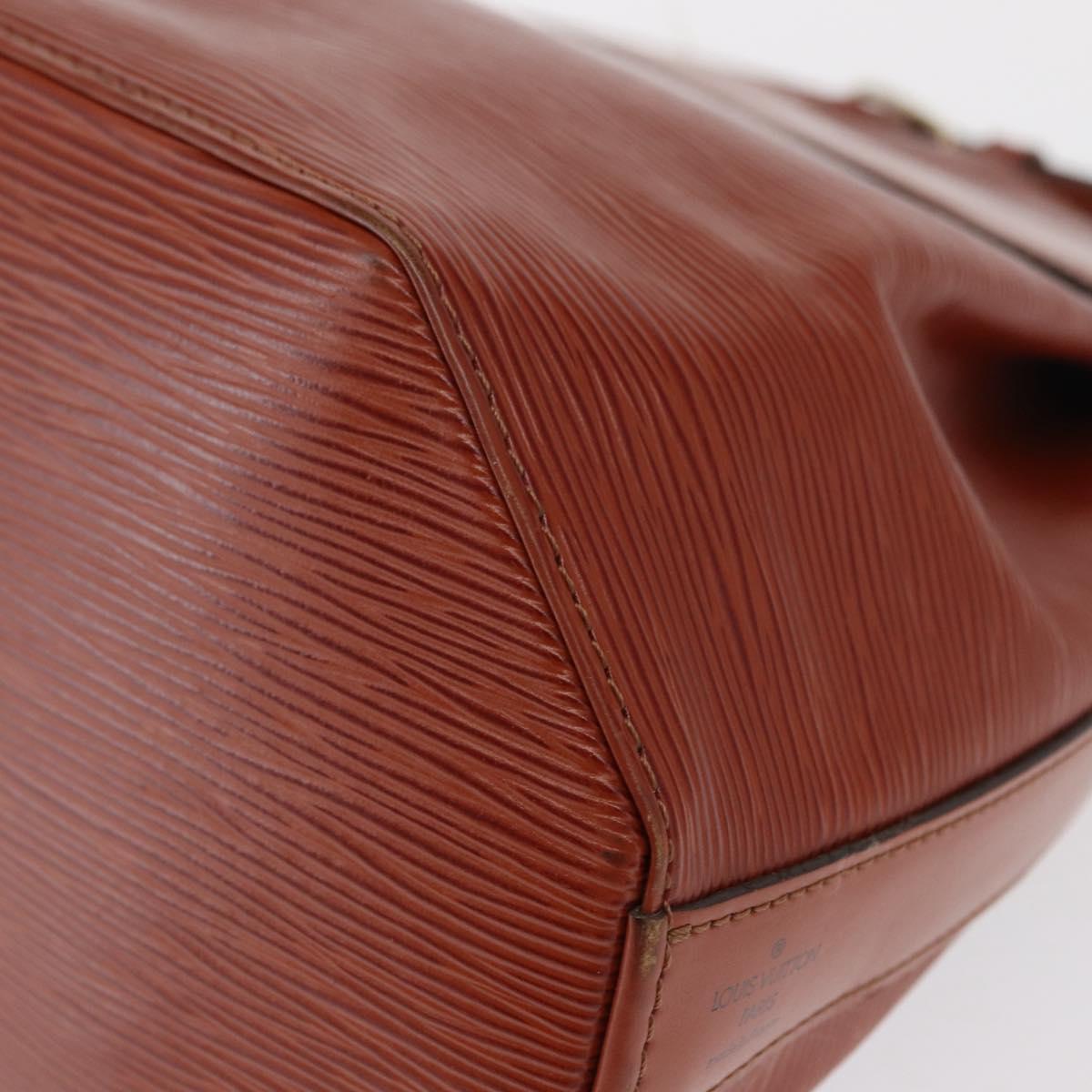 LOUIS VUITTON Epi Sac de Paul PM Shoulder Bag Brown M80203 LV Auth SW1954
