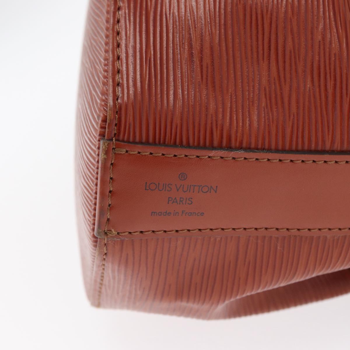 LOUIS VUITTON Epi Sac de Paul PM Shoulder Bag Brown M80203 LV Auth SW1954