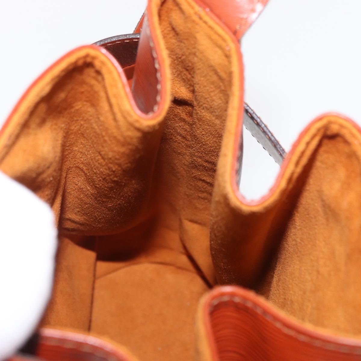 LOUIS VUITTON Epi Sac de Paul PM Shoulder Bag Brown M80203 LV Auth SW1954