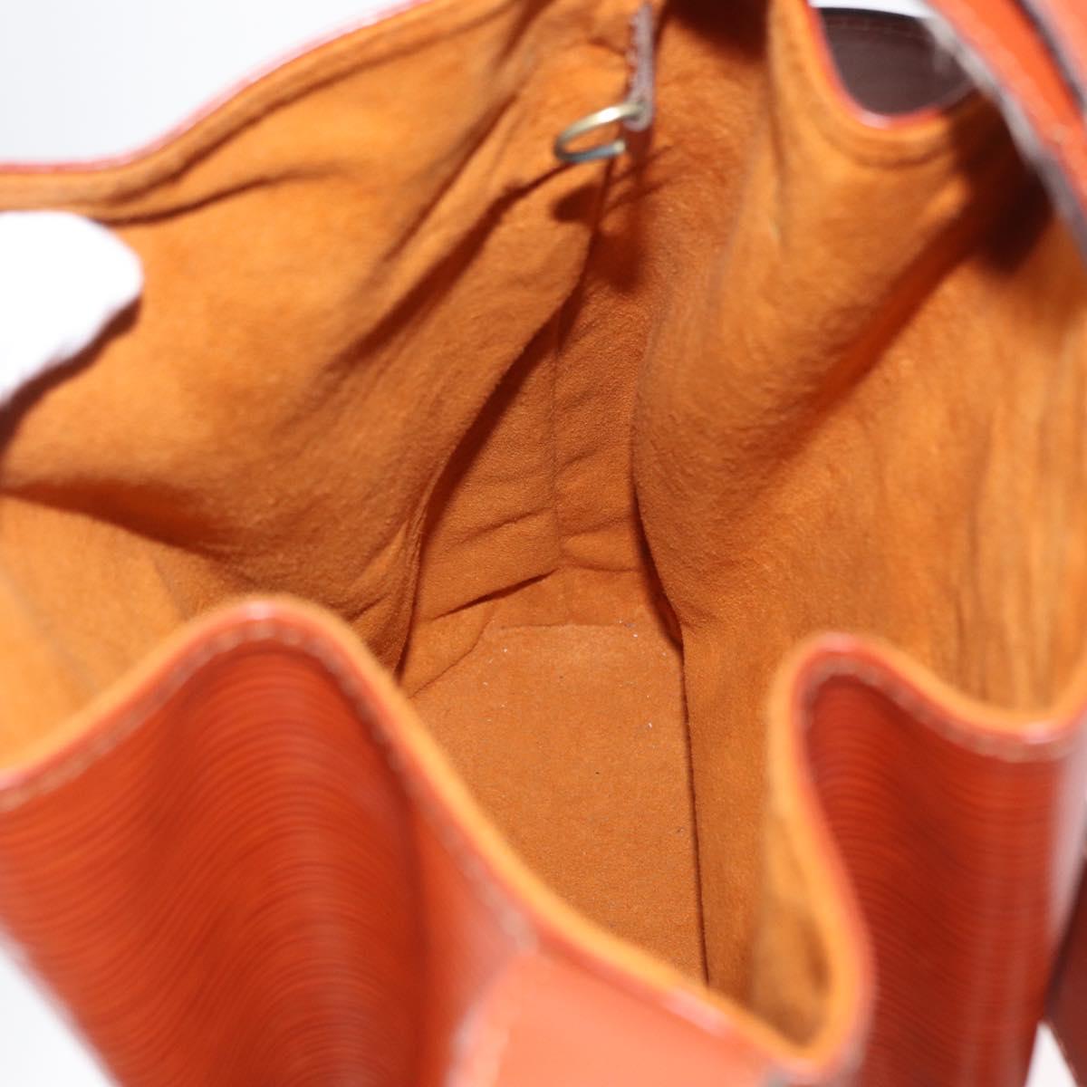 LOUIS VUITTON Epi Sac de Paul PM Shoulder Bag Brown M80203 LV Auth SW1954