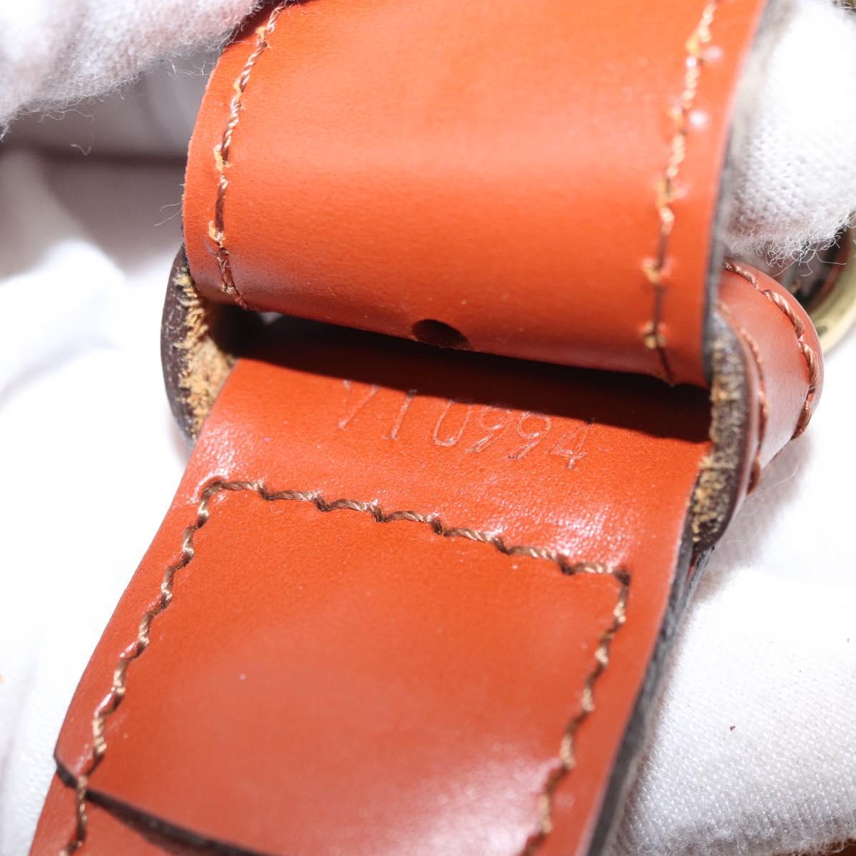 LOUIS VUITTON Epi Sac de Paul PM Shoulder Bag Brown M80203 LV Auth SW1954