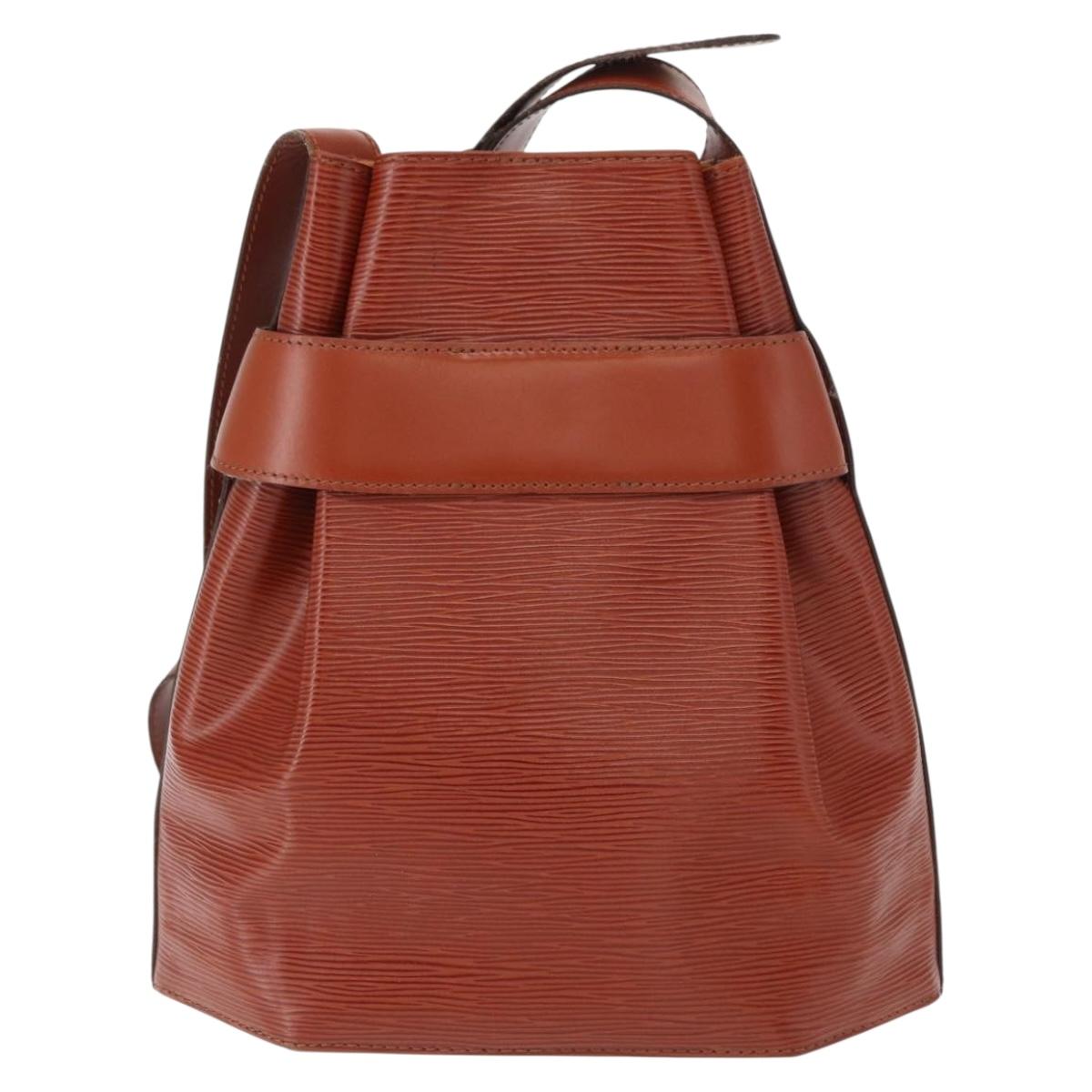 LOUIS VUITTON Epi Sac de Paul PM Shoulder Bag Brown M80203 LV Auth SW1954