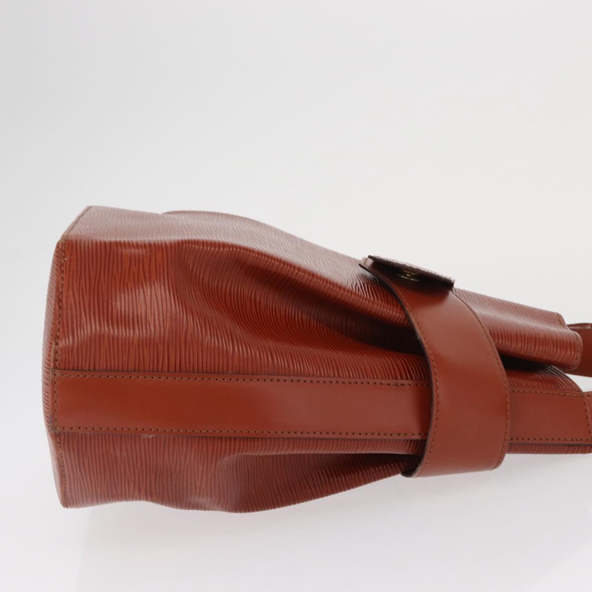 LOUIS VUITTON Epi Sac de Paul PM Shoulder Bag Brown M80203 LV Auth SW1954