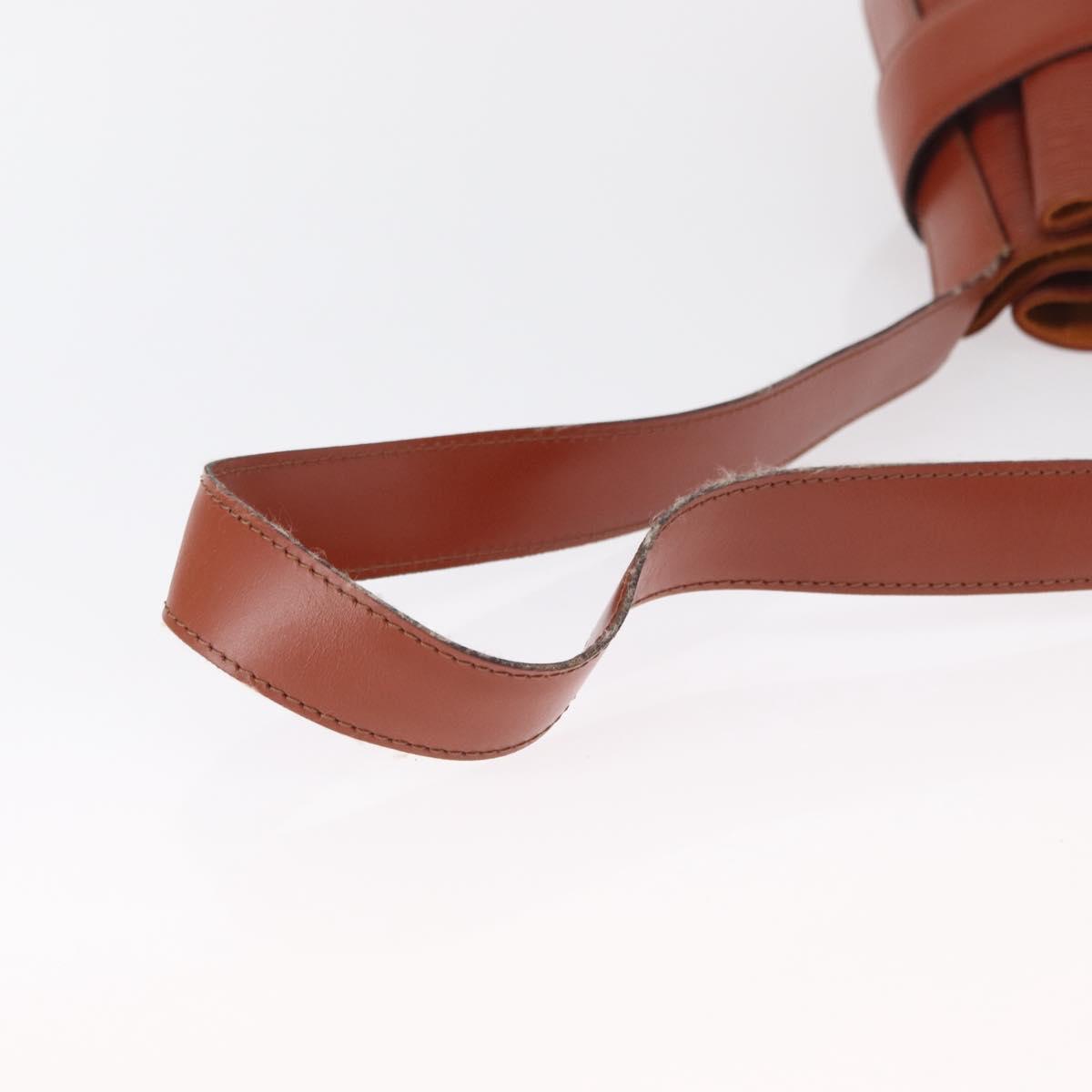 LOUIS VUITTON Epi Sac de Paul PM Shoulder Bag Brown M80203 LV Auth SW1954