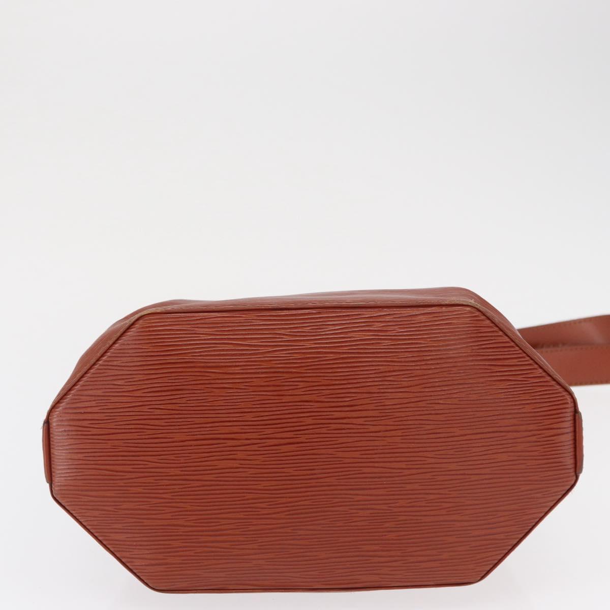 LOUIS VUITTON Epi Sac de Paul PM Shoulder Bag Brown M80203 LV Auth SW1954