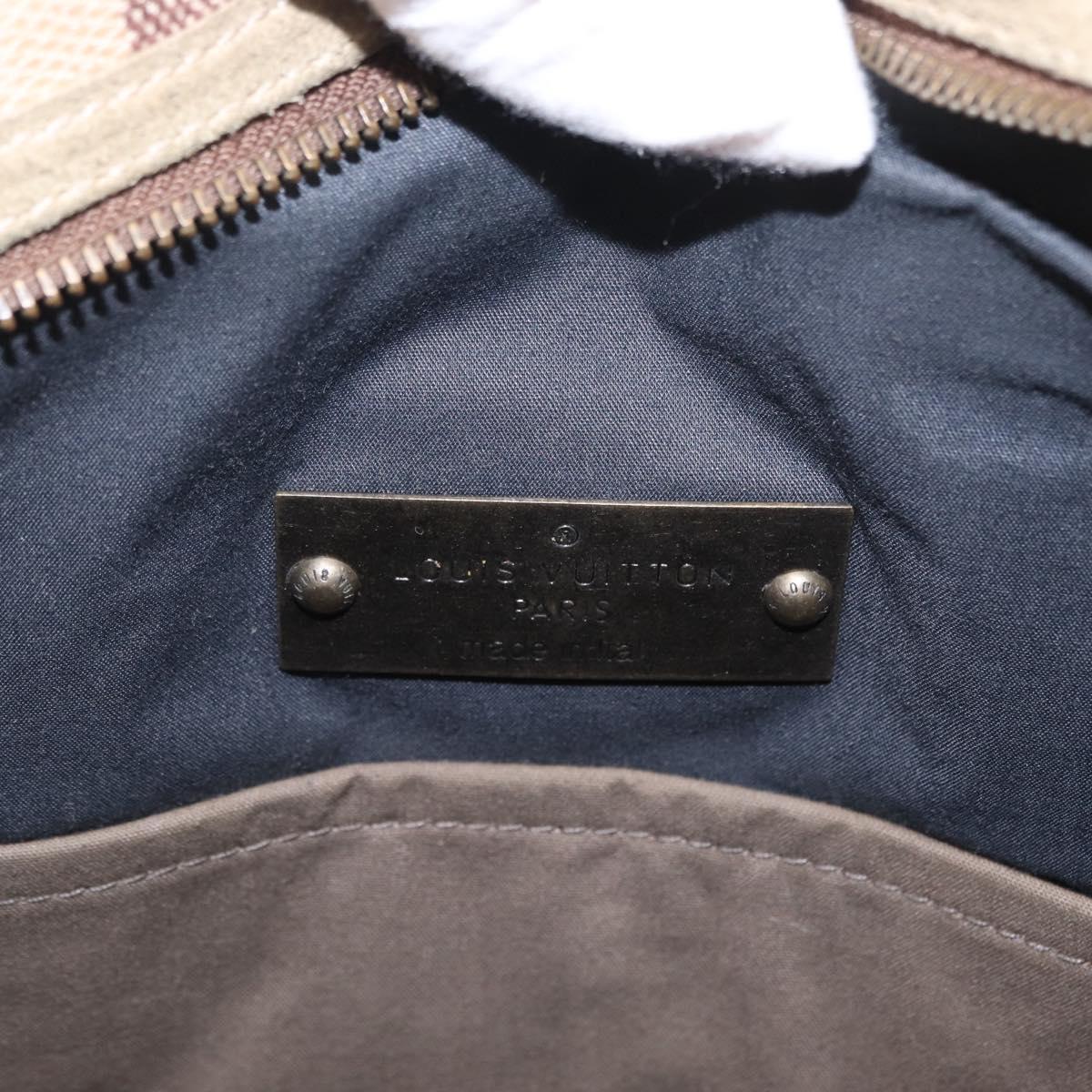 LOUIS VUITTON Damiern Cabas Hand Bag Canvas Beige N41108 LV Auth SW1956