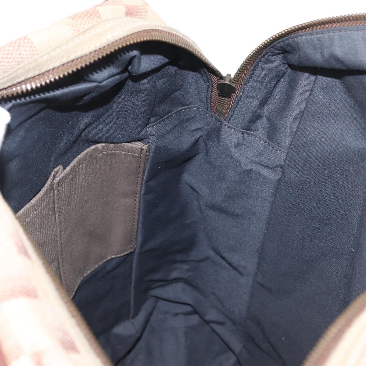 LOUIS VUITTON Damiern Cabas Hand Bag Canvas Beige N41108 LV Auth SW1956