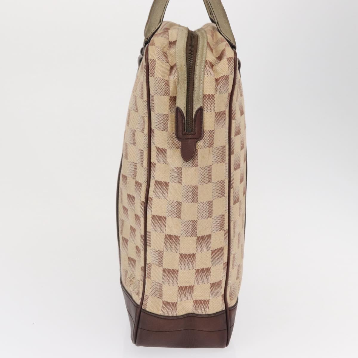 LOUIS VUITTON Damiern Cabas Hand Bag Canvas Beige N41108 LV Auth SW1956