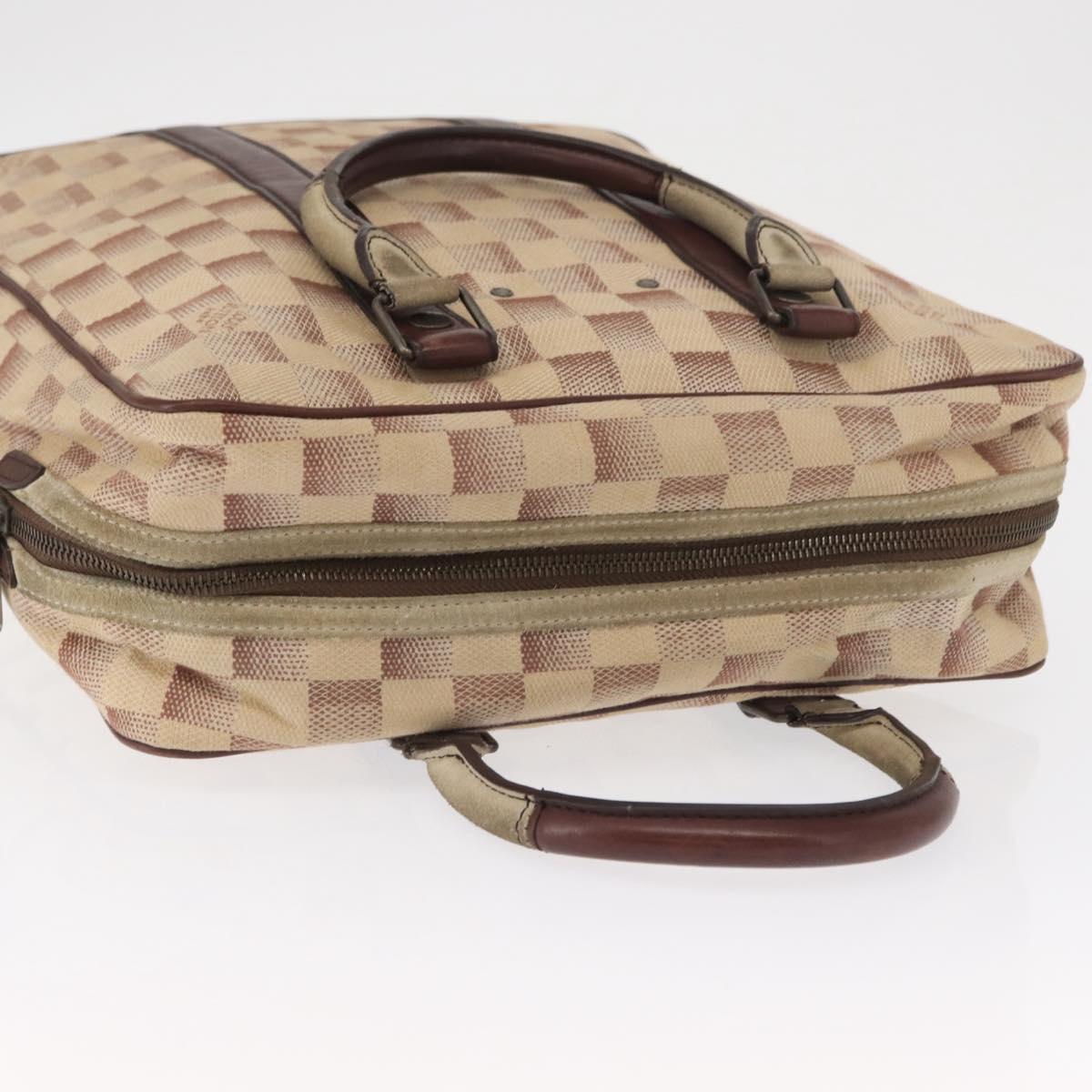 LOUIS VUITTON Damiern Cabas Hand Bag Canvas Beige N41108 LV Auth SW1956