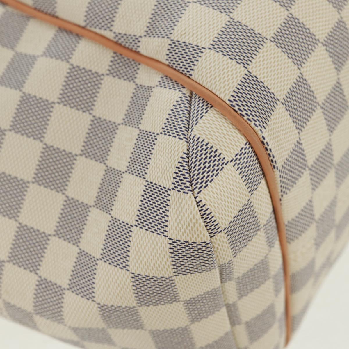 LOUIS VUITTON Damier Azur Totally MM Tote Bag N51262 LV Auth SW1958V