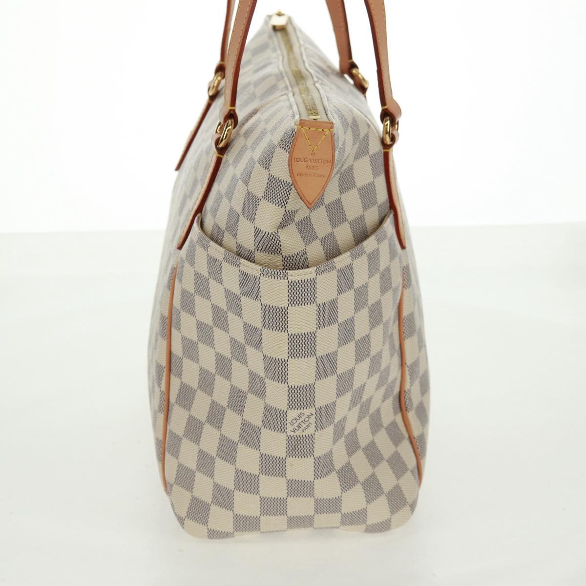 LOUIS VUITTON Damier Azur Totally MM Tote Bag N51262 LV Auth SW1958V
