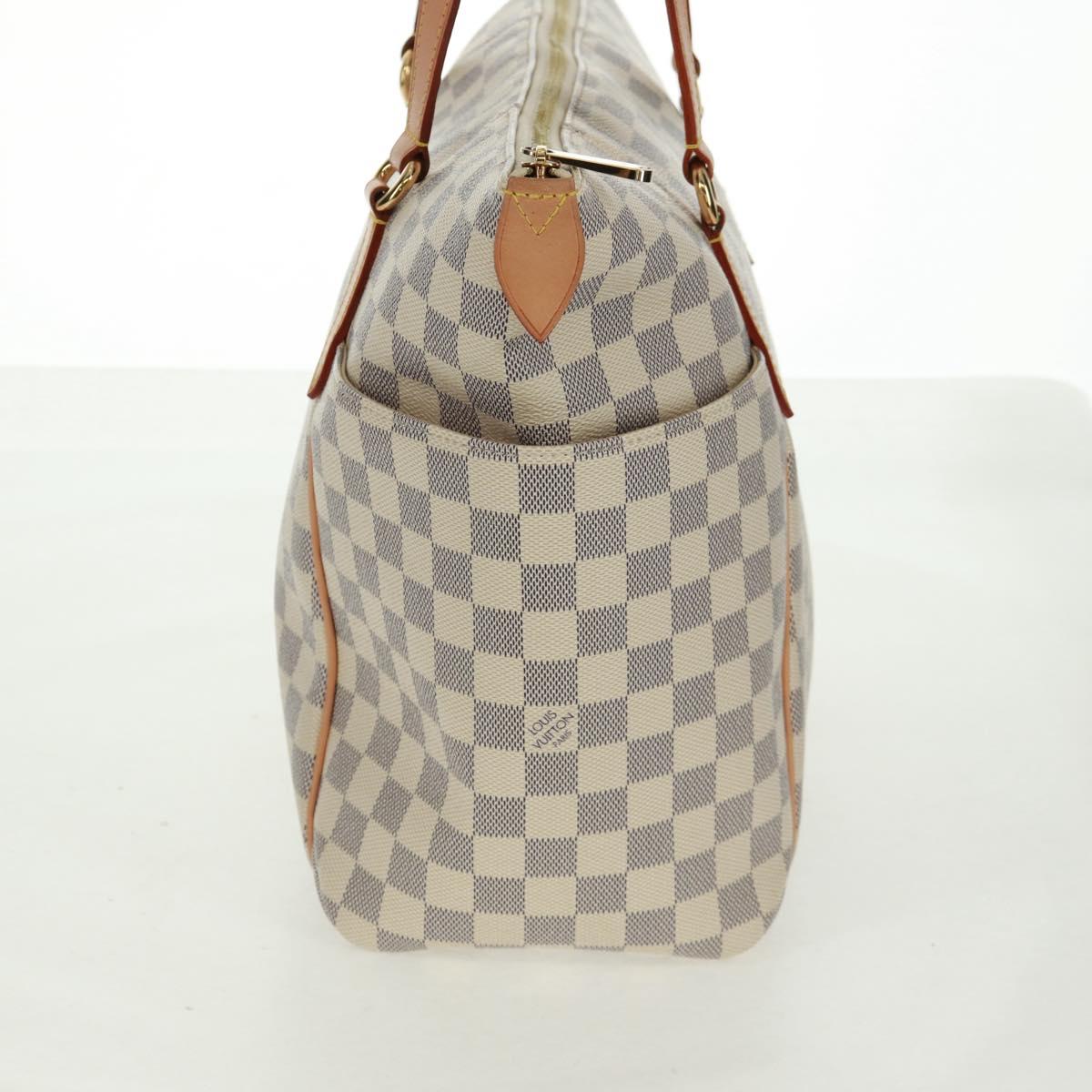 LOUIS VUITTON Damier Azur Totally MM Tote Bag N51262 LV Auth SW1958V