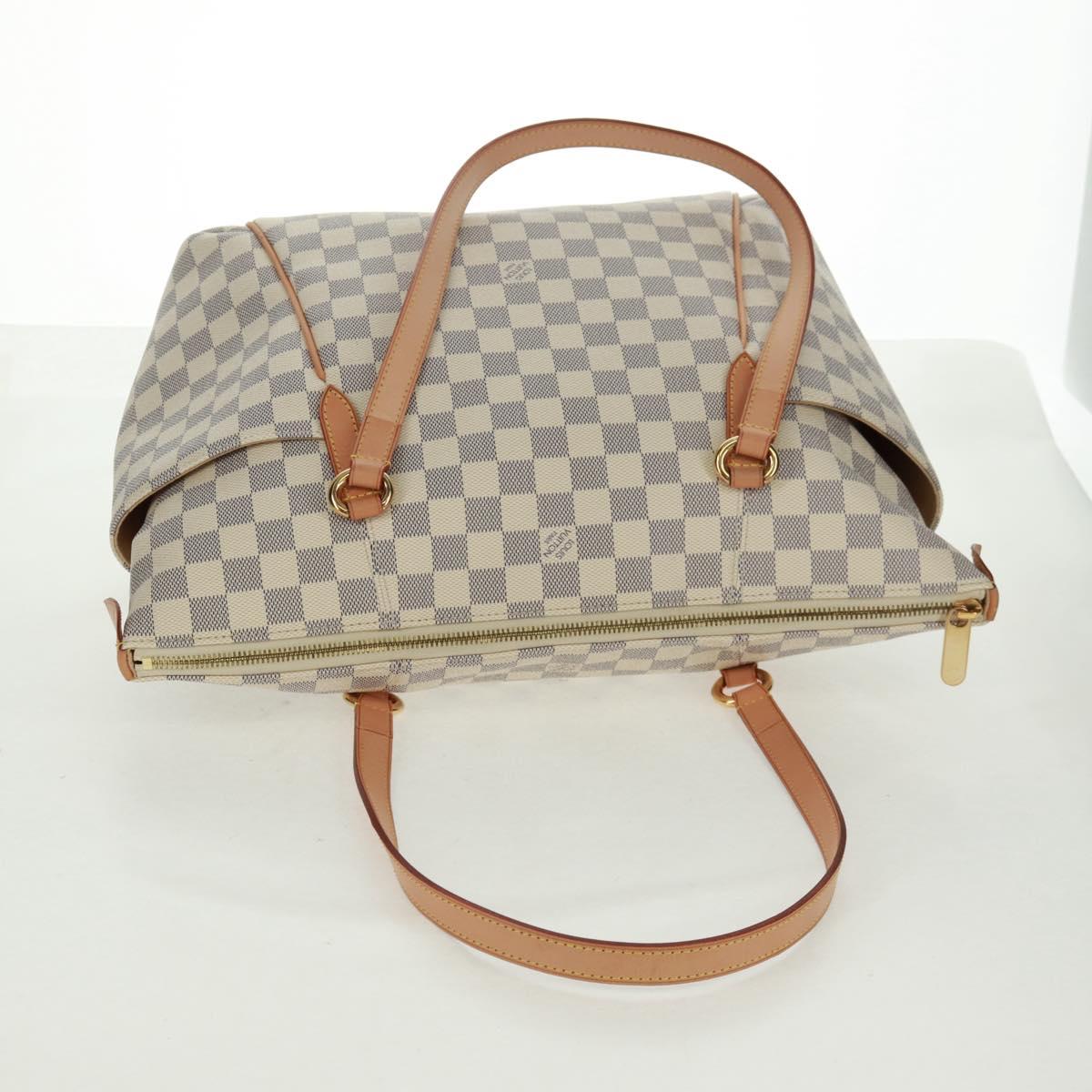 LOUIS VUITTON Damier Azur Totally MM Tote Bag N51262 LV Auth SW1958V