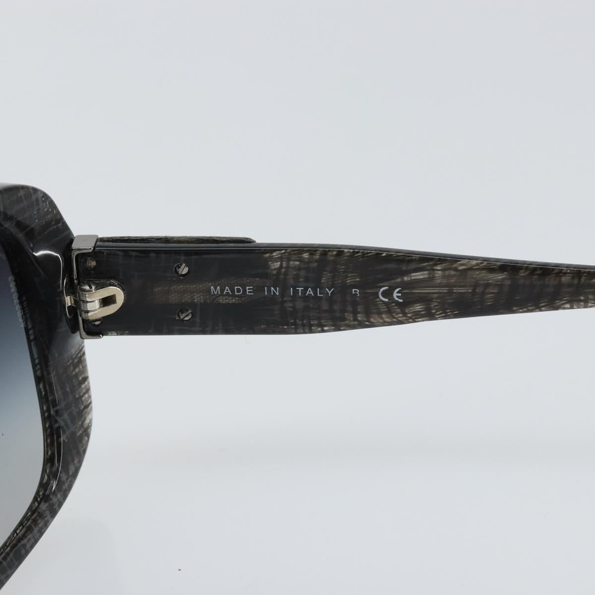 CHANEL Sunglasses plastic Black CC Auth SW1988V