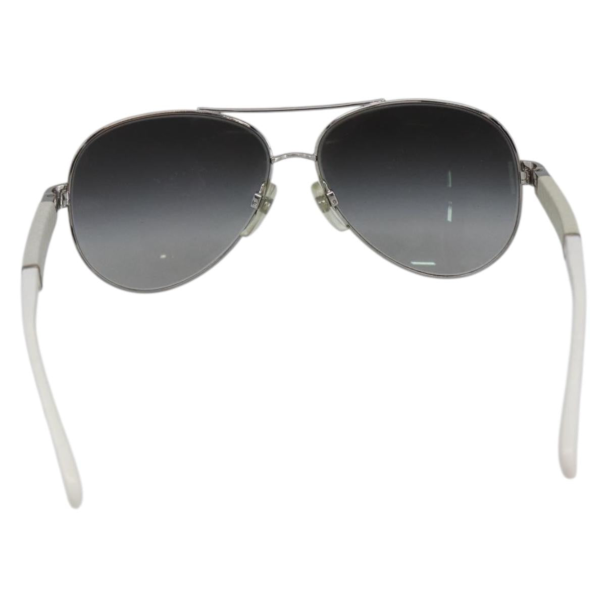 CHANEL Sunglasses Rubber Black CC Auth SW1994