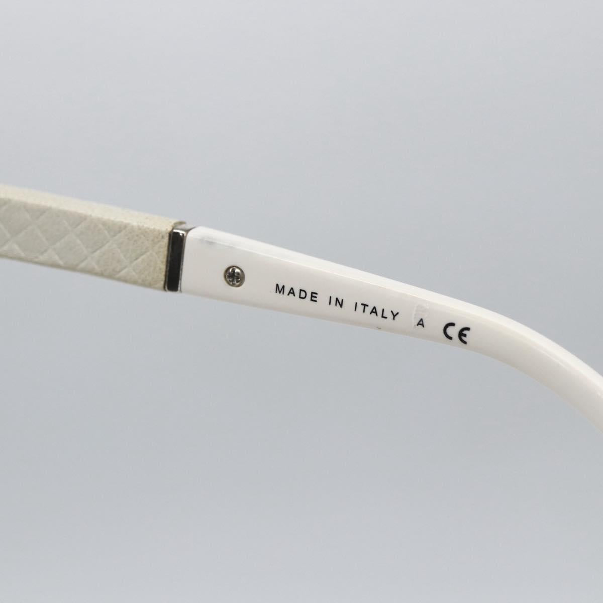 CHANEL Sunglasses Rubber Black CC Auth SW1994