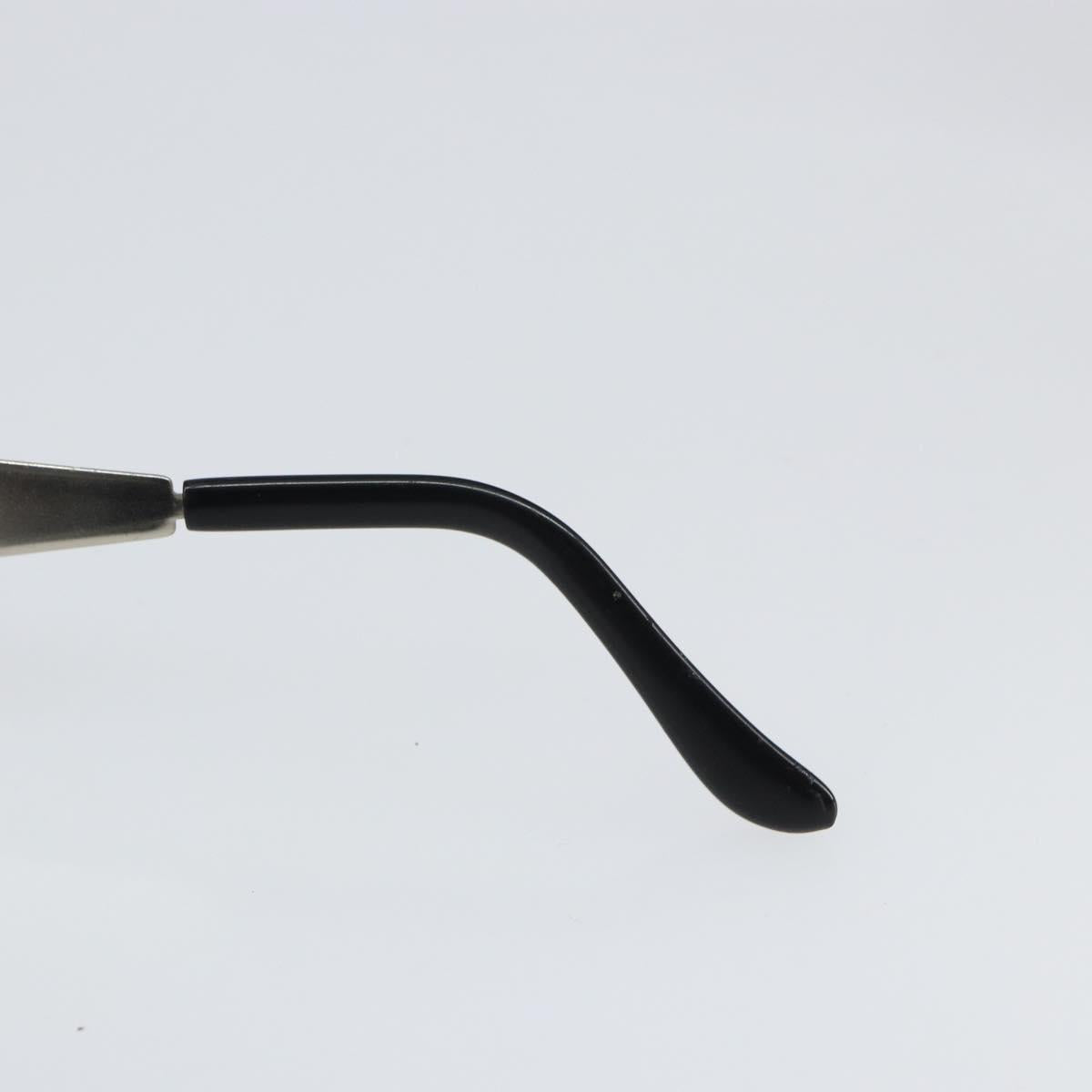 CHANEL Sunglasses metal Black CC Auth SW2003