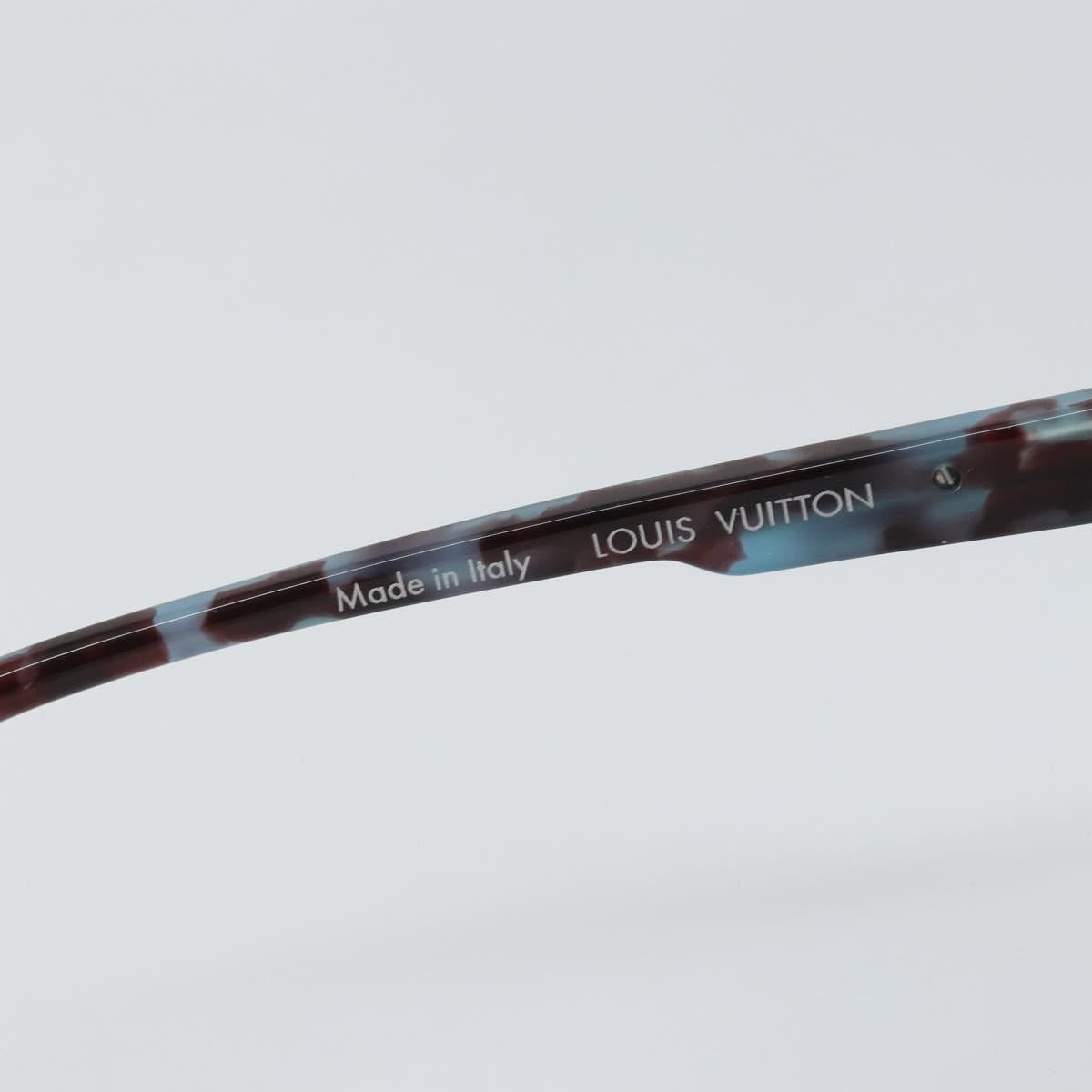 LOUIS VUITTON Santal Greater Toys Sunglasses plastic Blue Z2307E LV Auth SW2015V