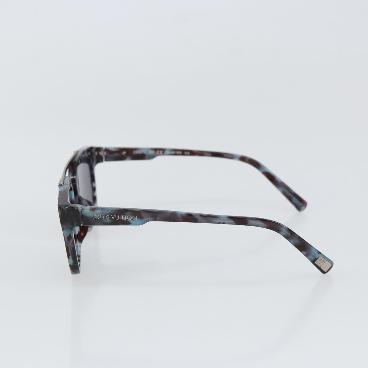 LOUIS VUITTON Santal Greater Toys Sunglasses plastic Blue Z2307E LV Auth SW2015V