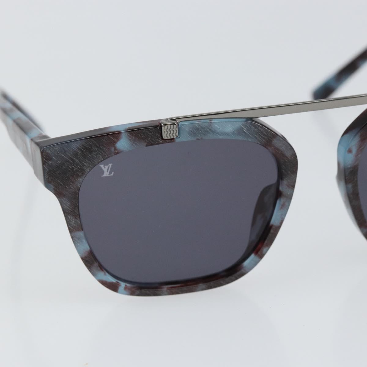 LOUIS VUITTON Santal Greater Toys Sunglasses plastic Blue Z2307E LV Auth SW2015V