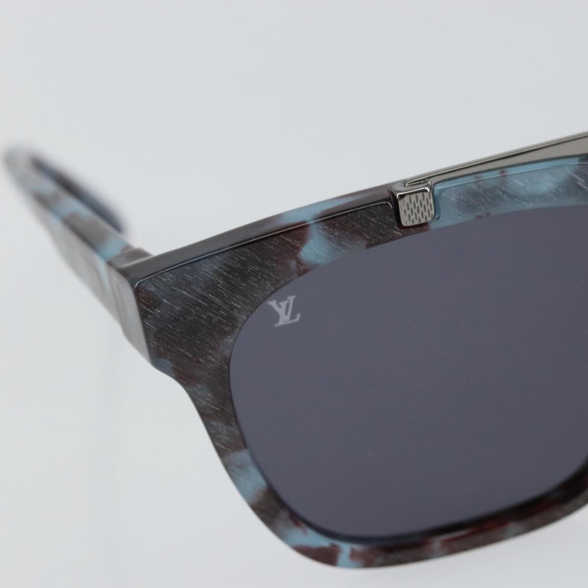 LOUIS VUITTON Santal Greater Toys Sunglasses plastic Blue Z2307E LV Auth SW2015V