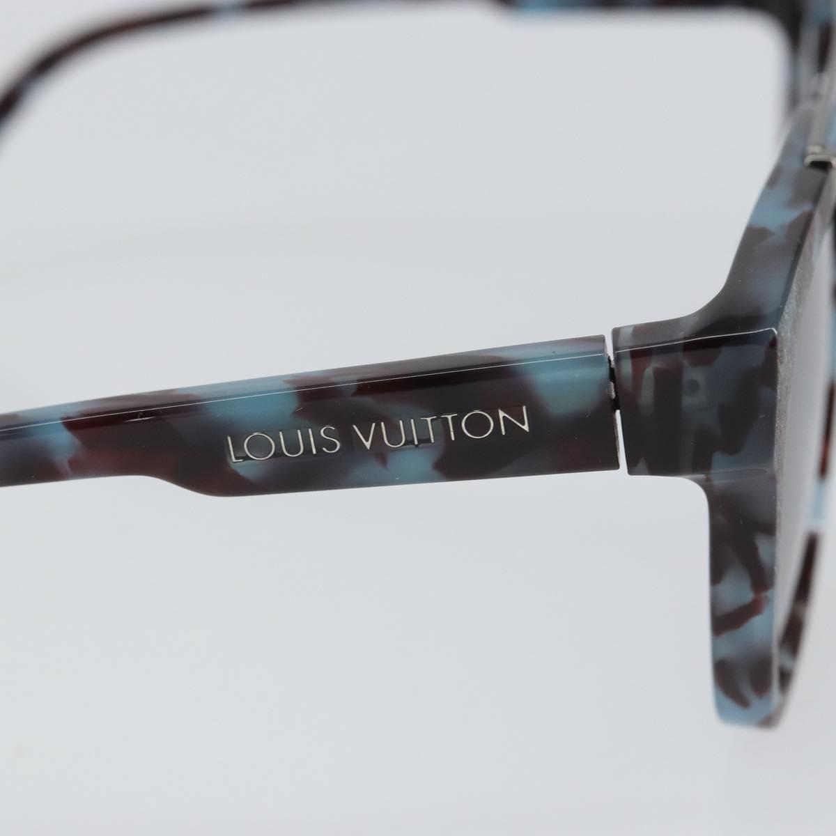 LOUIS VUITTON Santal Greater Toys Sunglasses plastic Blue Z2307E LV Auth SW2015V