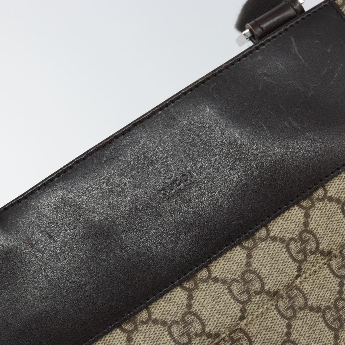 GUCCI GG Canvas Shoulder Bag Beige 27639 Auth SW2066A